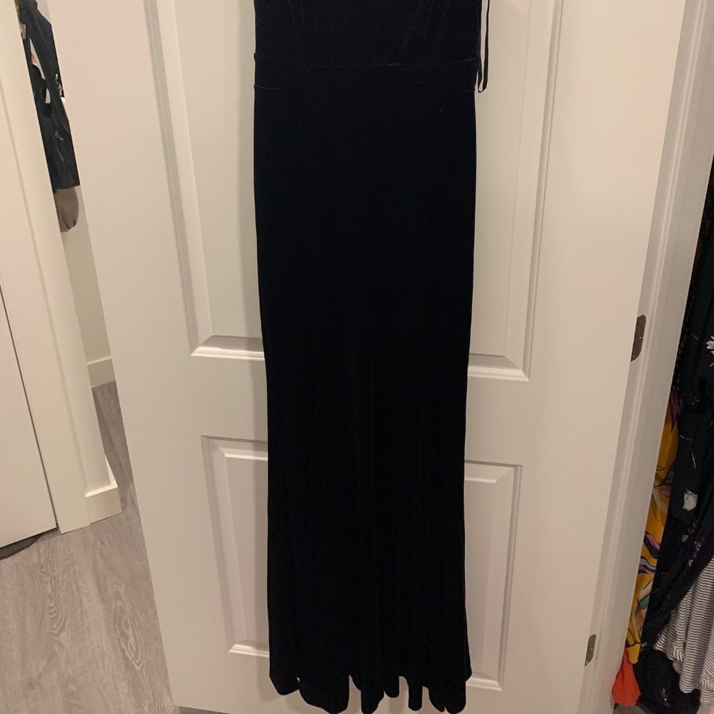 Black Velvet Dress
